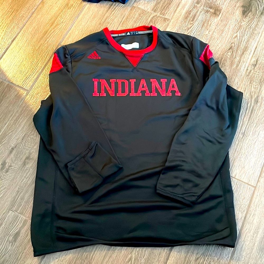 Adidas Indiana University Long Sleeve
